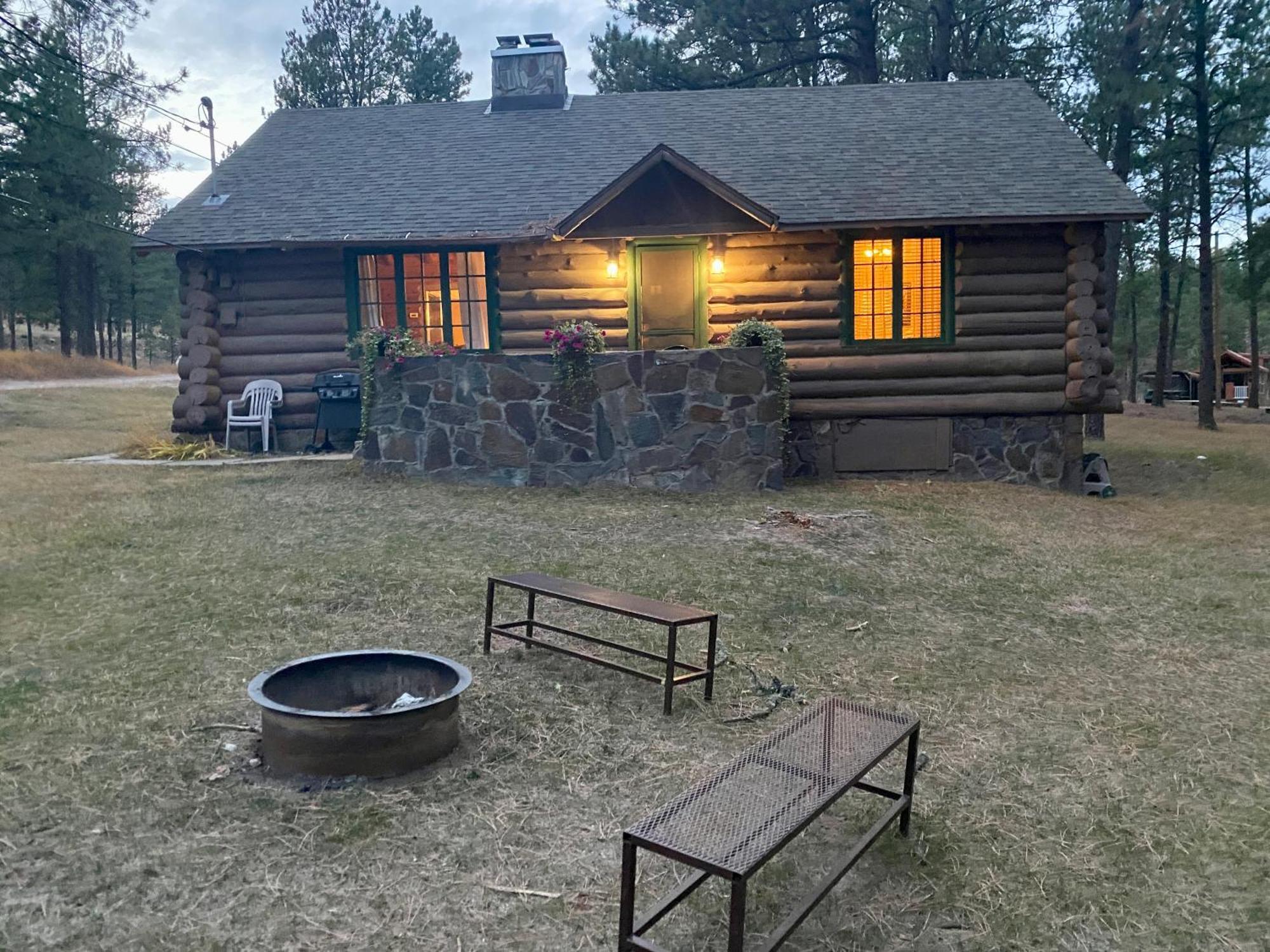 Historic Log Cabin #14 At Horse Creek Resort Rapid City Buitenkant foto
