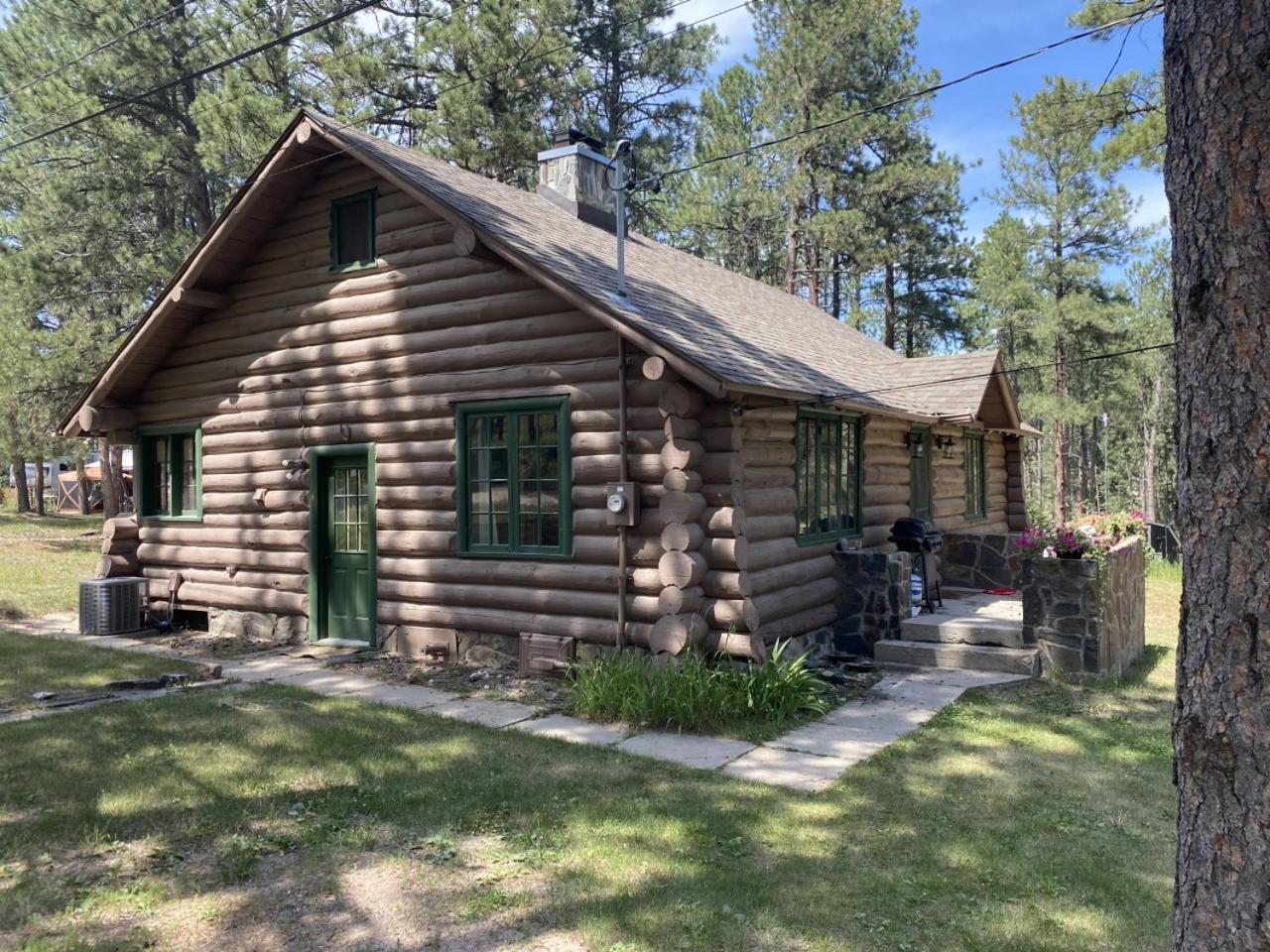 Historic Log Cabin #14 At Horse Creek Resort Rapid City Buitenkant foto